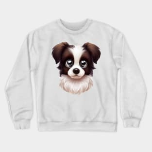 Playful Border Collie Crewneck Sweatshirt